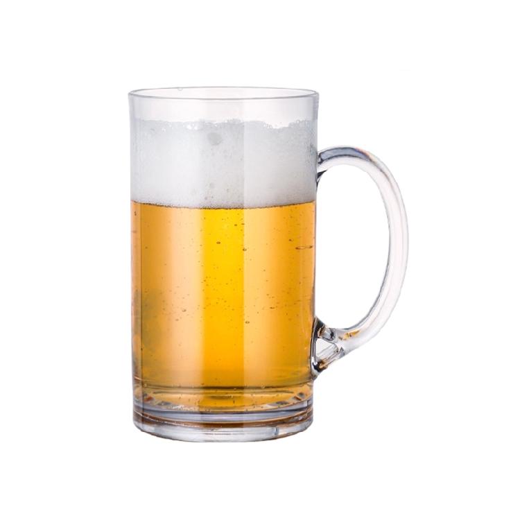 Bicchiere da Birra in Acrilico Antirottura, Tazze da Bevuta, Bicchieri per Succhi, per Latte, Coppa da Champagne
