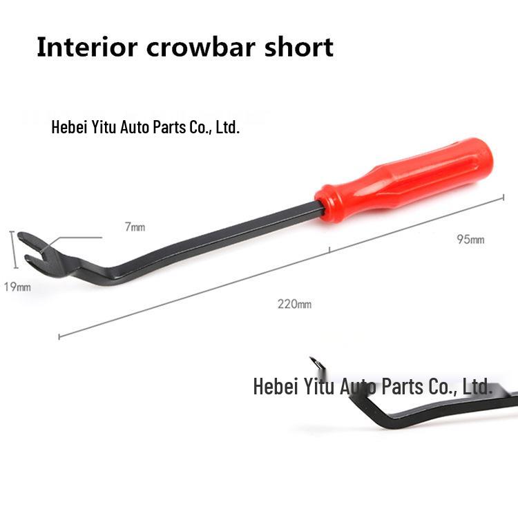 19-Piece Car Audio Removal Tool Kit & Pry Bar Set