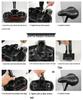 Super Soft Comfortable Bike Saddle with Seatpost & Bag