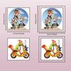 20Pcs Cartoon Zootopia 2 Stickers Children Cartoon Sticker Funny Kids Girls Christmas Decal Graffiti Gift Reward Sticker Toy