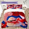 Poop Pants Pattern Bedding,Quilt Set Quilt Cover Pillowcase Home Birthday Gift (1*duvet cover+2*pillowcase,without core)XSJT0917259