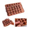 Silicone Chocolate Mold Set Non Stick Geometric Shape Candy Molds for Baking DIY Craft Ice Cake Decorations and Soap Making