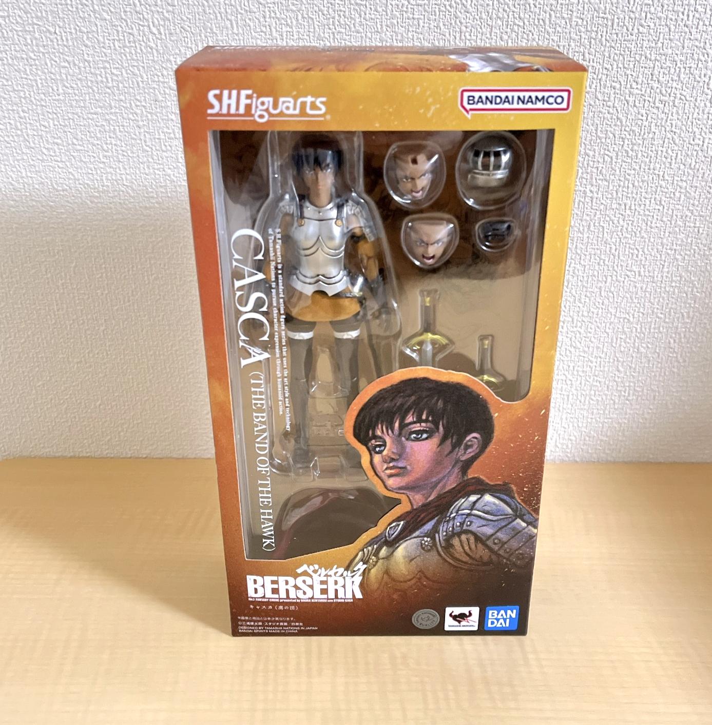 

S.H.Figuarts Берсерк Каска Фигурка Бан Хэка TAMASHII NATIONS ЯПОНИЯ