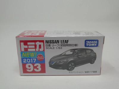 [NEW] TAKARA TOMY Tomica 93 Nissan Leaf First Time Special Specification 2017 Japan
