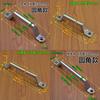 Modern Minimalist 304 Stainless Steel Drawer Pull Handle With Polished Finish For Kitchen Cabinets