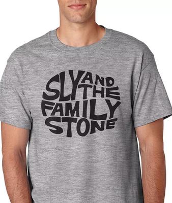 SLY AND THE FAMILY STONE Logo Funk Band Baumwoll T-Shirt S-5XL Unisex T-Shirt