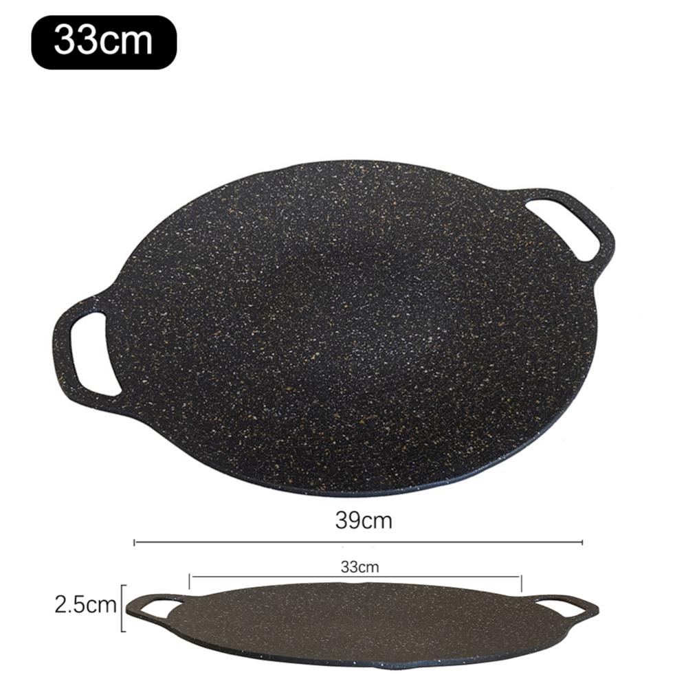 Mini BBQ Alcohol Stove Barbecue Grill Detachable Outdoor BBQ Plate Non-Stick Japanese Alcohol Stove Portable Mini Barbecue Stove