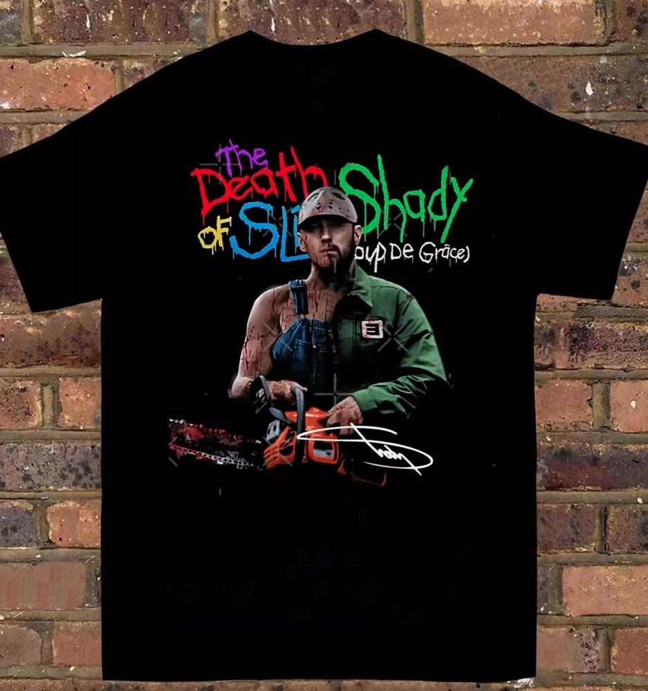 

New Eminem The Death Of Slim Shady Tour Gift For Fan S to 5XL T-shirt Unisex T-Shirt L
