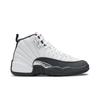 Air Jordan 12 Retro BG 'Gris Oscuro' (Unisexo) Zapatillas de Baloncesto para Niños Blancas / Gris Oscuro / Rojo Gym 153265 160