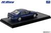 INTERALLIED Hi Story 1/43 Scale Nissan Skyline 4-Door Sedan GTS25t Type M Spec II (1996) Deep Marine Blue (Finished Model) HS477BL