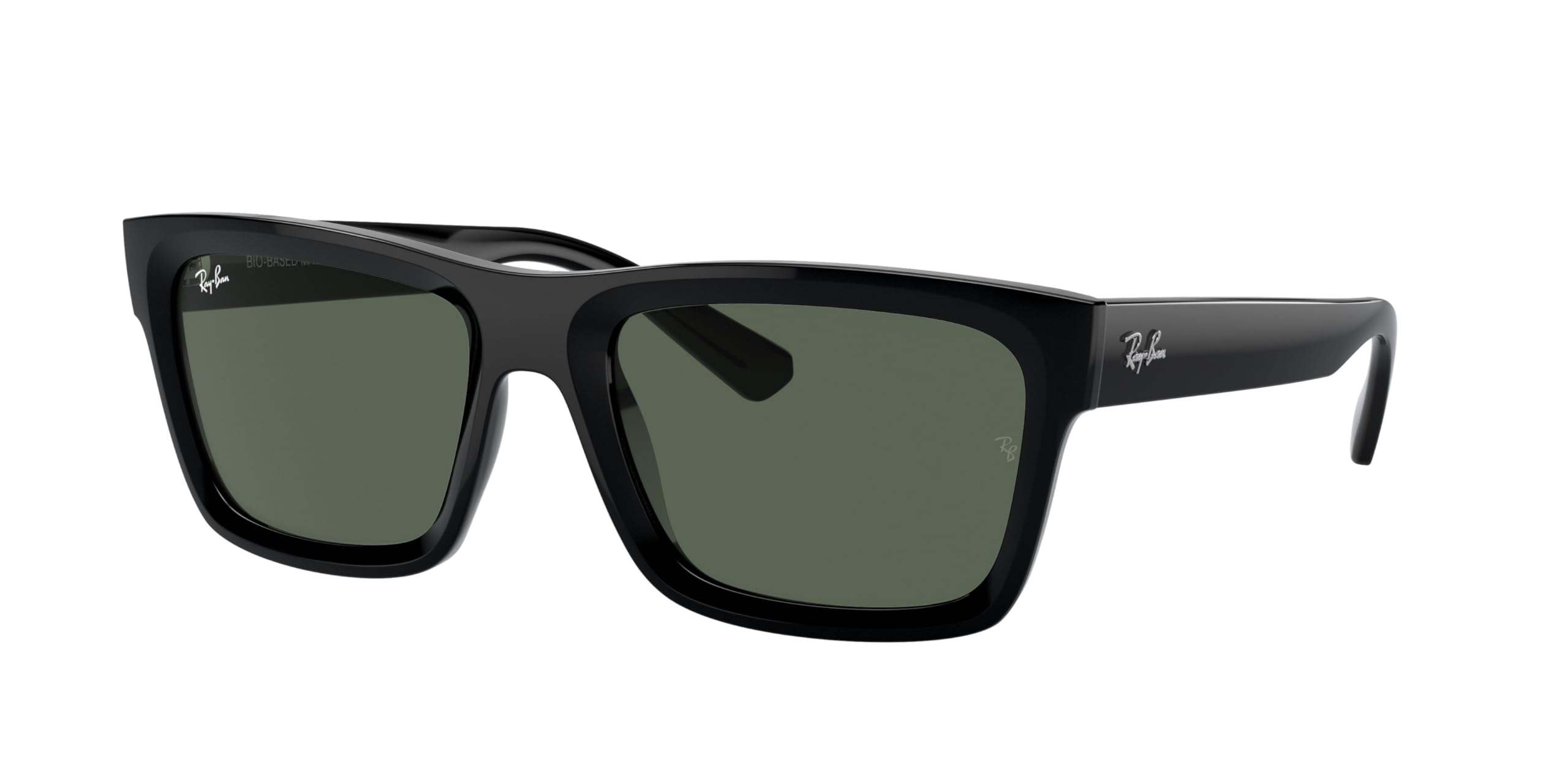 

Sunglasses RB4396F WARREN BLACK GREEN Lens 57 Ray-Ban Frame/DARK