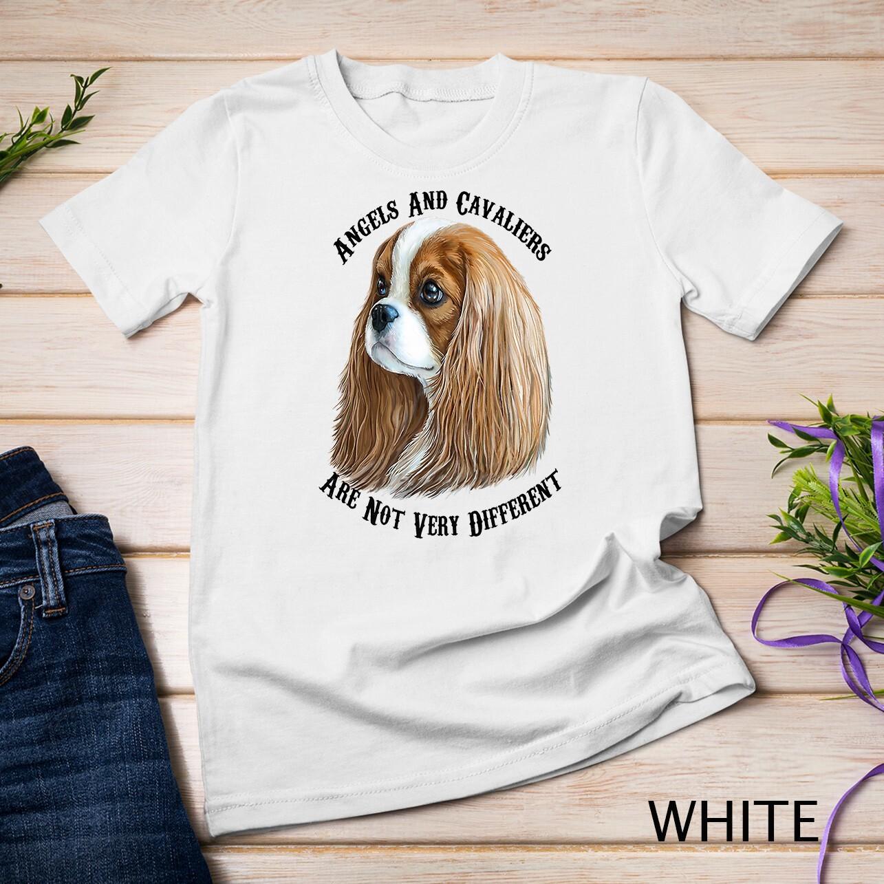 Cavalier King Charles Spaniel Blenheim Unisex T-Shirt Mens Womens Tees Top 3XL