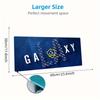 LA Galaxy Print  Cushion Non-slip Laptop Tablet Big Mousepad XXL Mat Mini PC Playmat With Lock edge