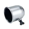 Kugelkopfabdeckung Auto 50mm Schwarz/Silber Wohnwagenkupplung