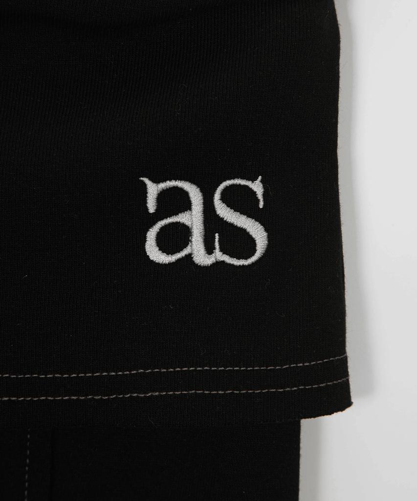 Aejeuon Dewy Long Skirt / Black