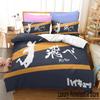 3D Print Anime Volleyball Haikyuu Bedding Set Duvet Cover Bed Set Quilt Cover Pillowcase Comforter King Queen Size Boys Adult