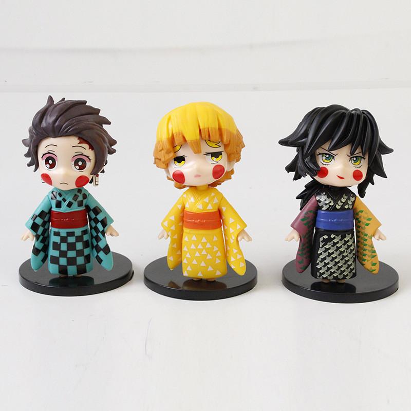 Kimetsu Slayer Demon No Yaiba Kimono Style Kamado Tanjirou Toy Ornament Model