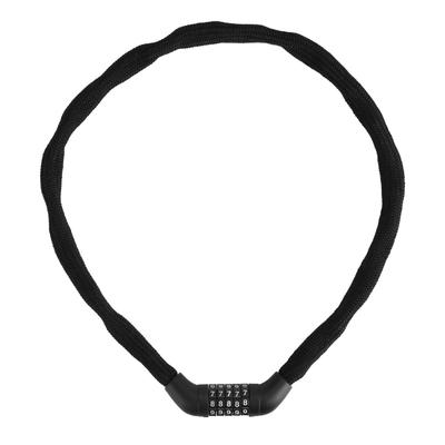 Lucchetto Portatile per Catena di Bicicletta con Password a 5 Cifre Lucchetto per Biciclette Lucchetto Antifurto per Mountain Bike per Ciclismo all'Aperto Resistente
