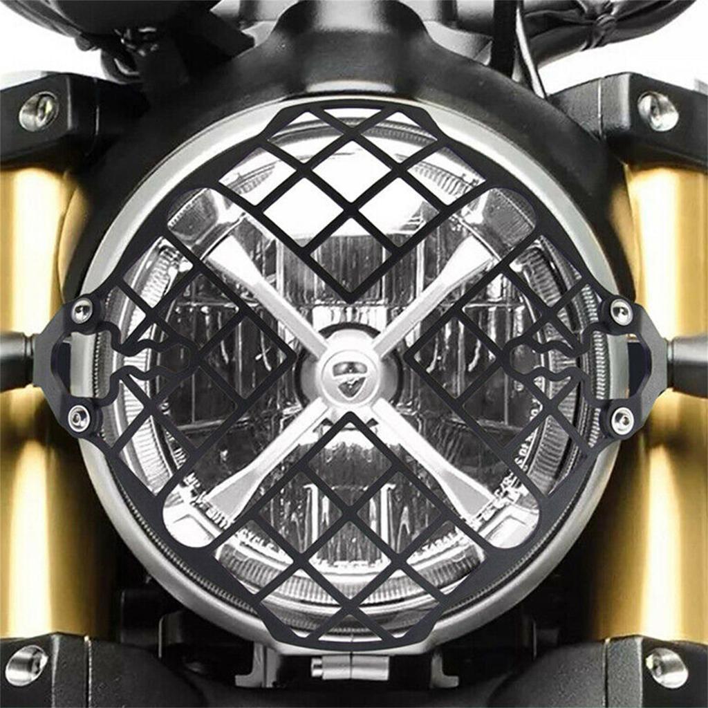Headlight Guard Grill Protector Cover Motorcycle Conversion for Scrambler800 400 15-19