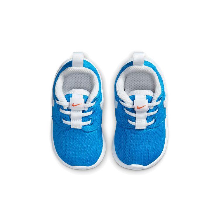 Nike Roshe One Low Top Walking Shoes Baby Shoes White Blue 749430-422