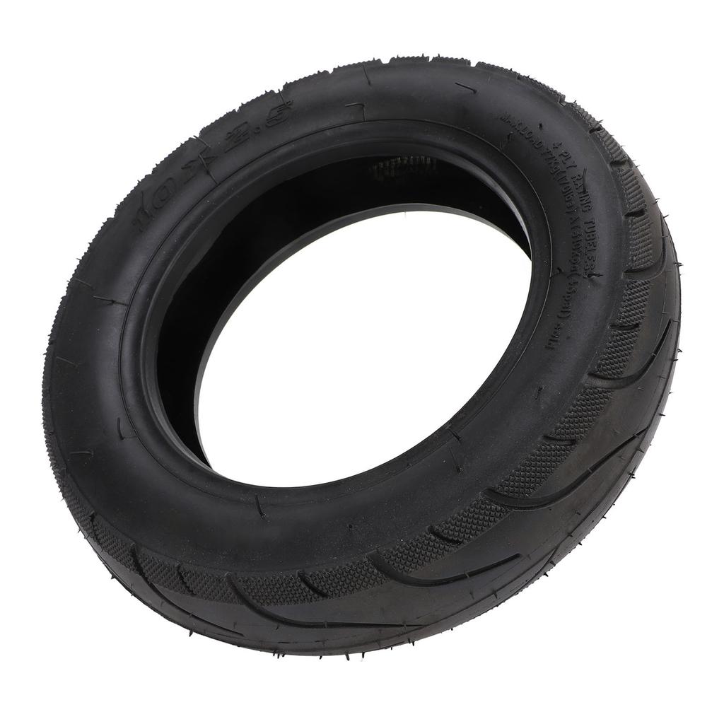 Electric Scooter Tire 10x2.5 Inch Rubber Electric Scooter Replacement Vacuum Tire