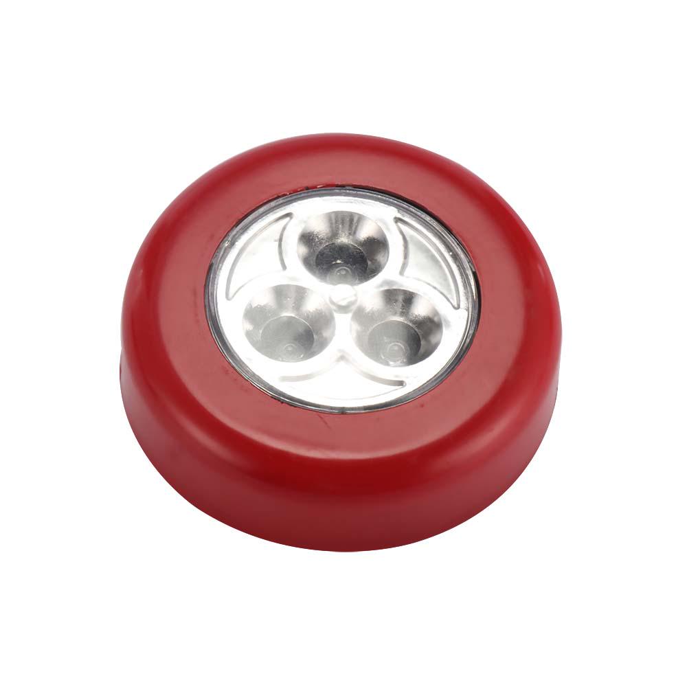 Portable 1PC 3/4 LED Night Light Battery Powered Cabinet Night Lamp Wireless Bedside Lights For Bedroom Home Closet Lighting