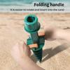 Sommer Strand Sonnenschirmständer Mit Haken Einsätzen Spiralen Bodenanker Stecker Ausrüstung Sonnenschirmbasis für Außenbeschattung