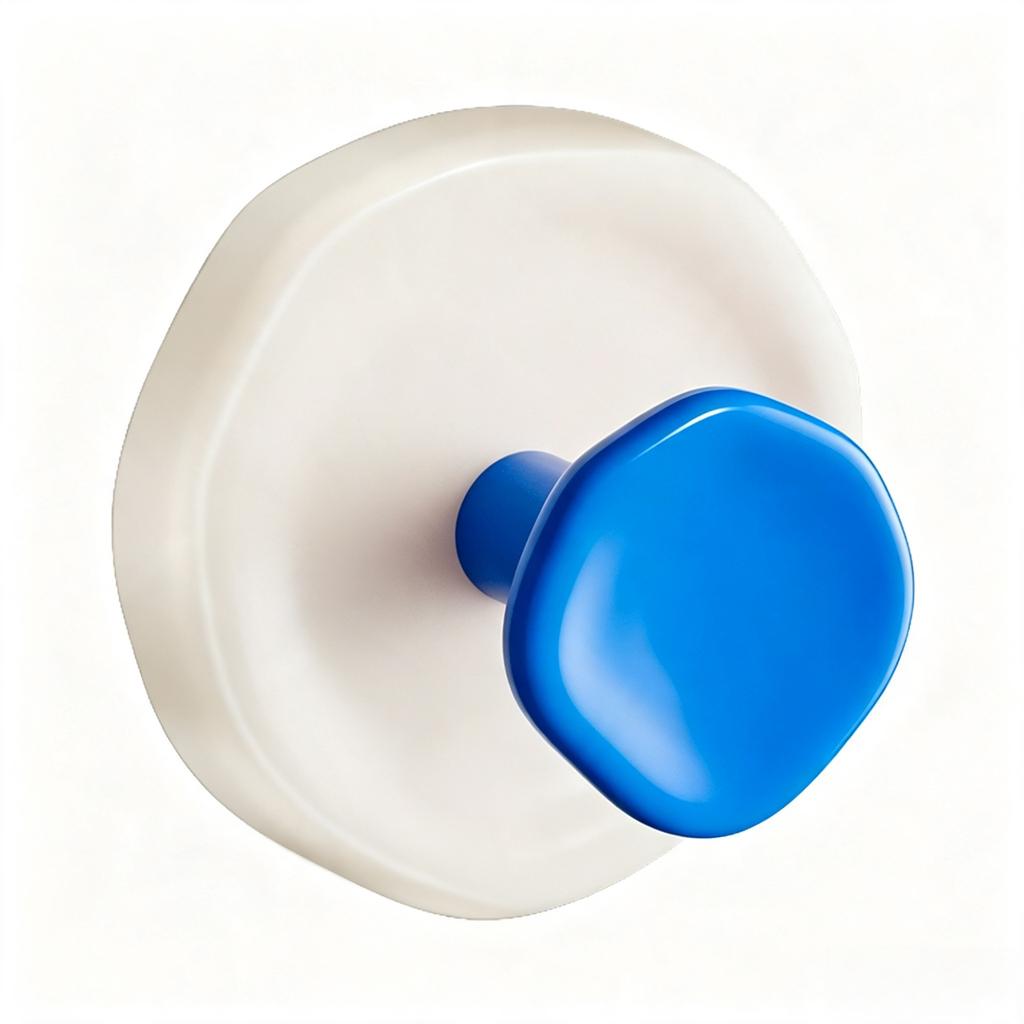 No Drill Strong Adhesive Hook Multicolor Heavy Duty Wall Hanger For Entry Door Key Storage Coat Organizer