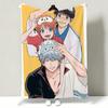 Anime G-Gintama Throw Soft Warm Flannel Throw Blanket, Multi-use for Sofa Bed Office Nap
