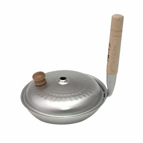 Taniguchi Metal Steaming Oyako Nabe (Pot and Egg Pot) with Lid, 17cm, Made In Japan, Perfect for Oyakodon and Katsudon