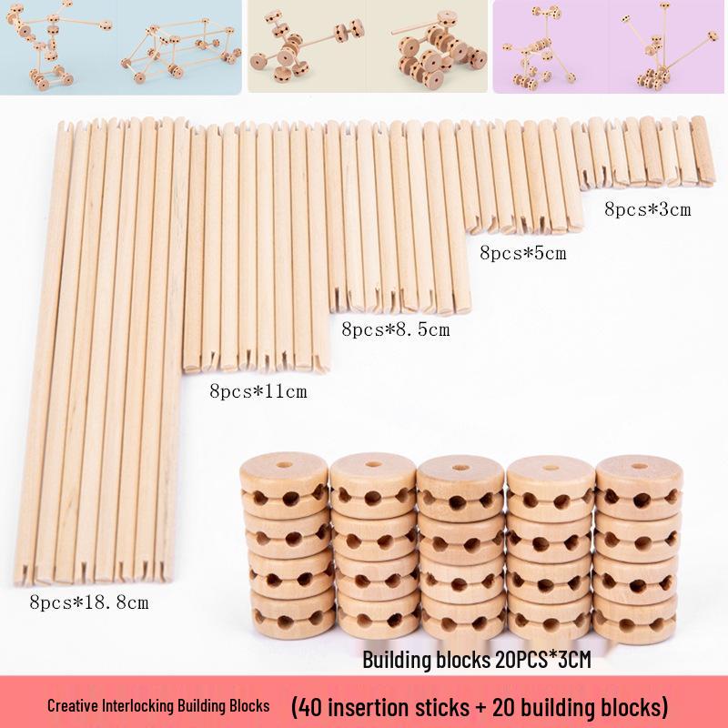 

Креативные строительные блоки для детского сада: Развивающие игрушки-пазлы для малышей и детей среднего/старшего школьного возраста Standard