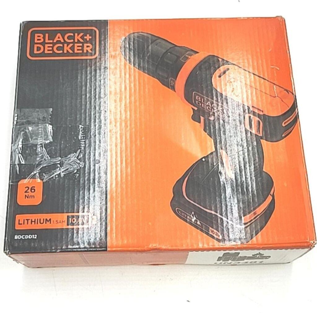 Дрель-шуруповёрт Black & Decker BDCDD12