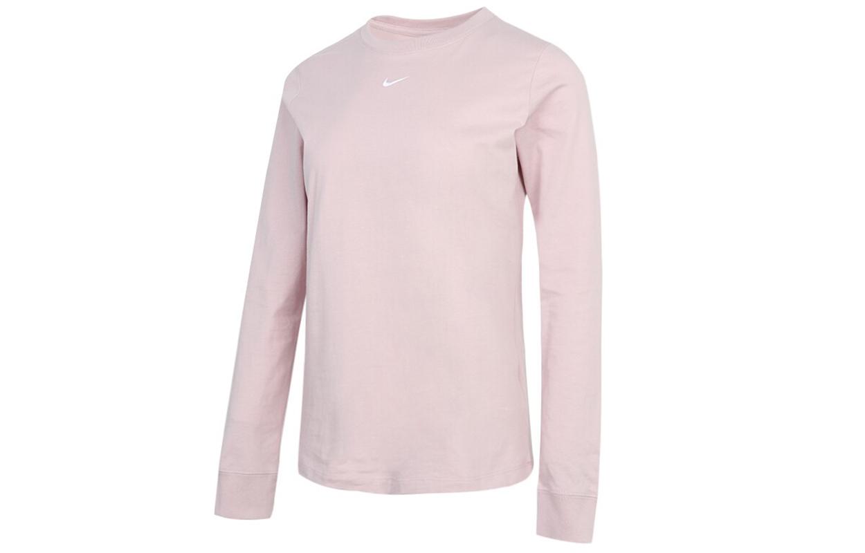 

Nike T Shirts Women s Pink Crew Neck Moderate Straight Fit DC9834-645 S