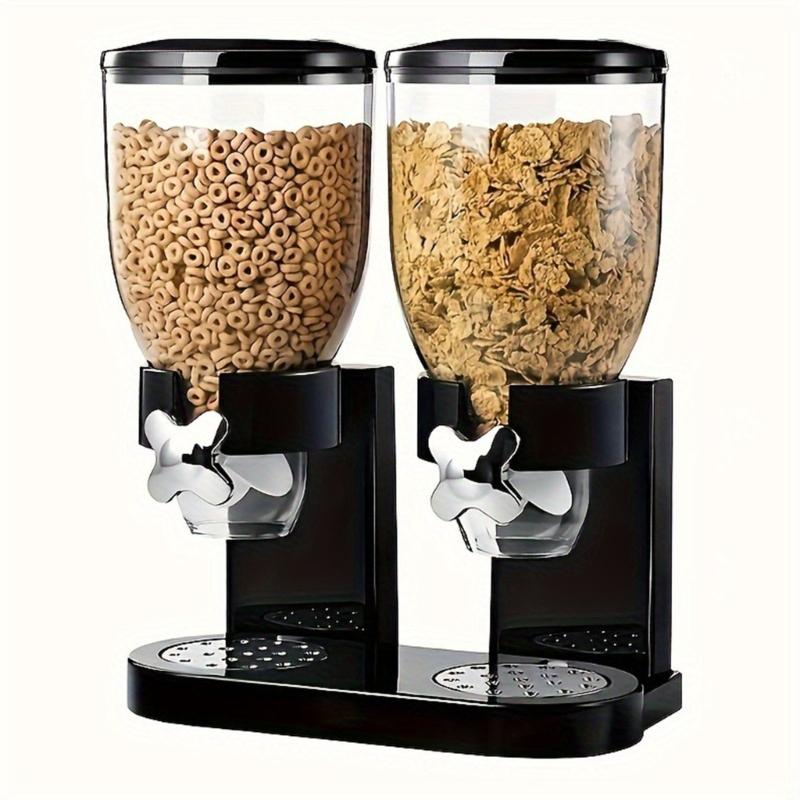 Sturdy Food Dispenser with Sealed Lids Designs for Dry Goods Storage Preservation