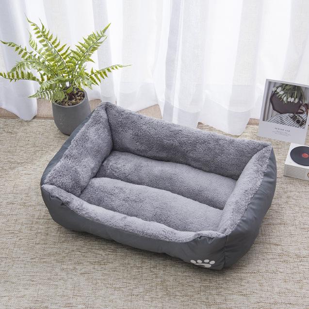 Winter Thickened Pet Bed for Dogs & Cats - Warm, Cozy Mat for Large & Medium Pets