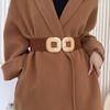 Highquality Womens Faux Leather Wide Waist Belt For Trendy Outfits Summer