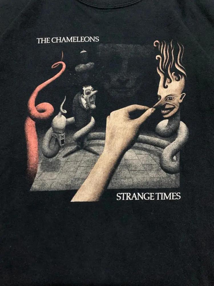 Vintage 2000s The Chameleons Strange Times T-Shirt IM053 Unisex T-Shirt L