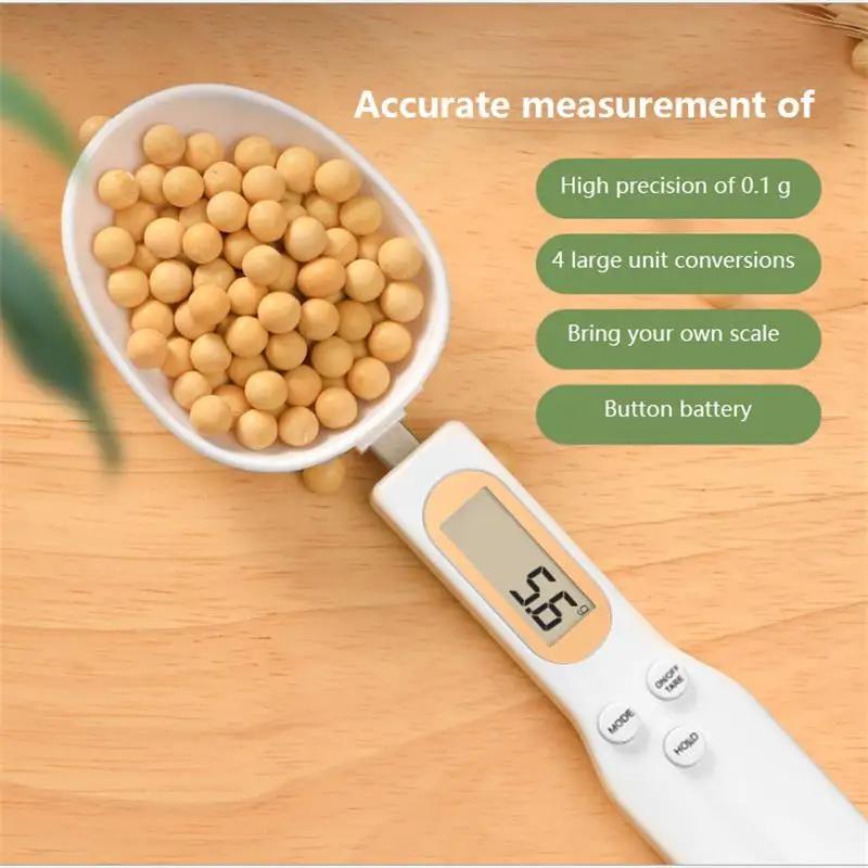 500g Electronic Kitchen Scale Coffee Scoop Digital Measurement With LCD Display Dog Food Milk Powder Tea Weighing Baking Tools
