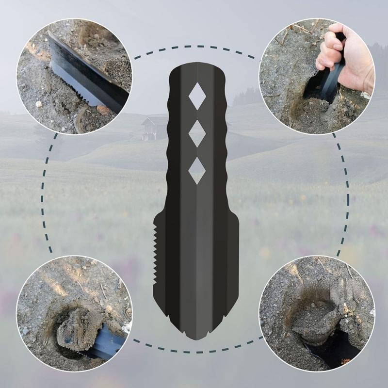 Vegetable Garden Hand Shovel Outdoor Camping Shovel Stainless Steel Shovel for Camping and Trail Maintenance