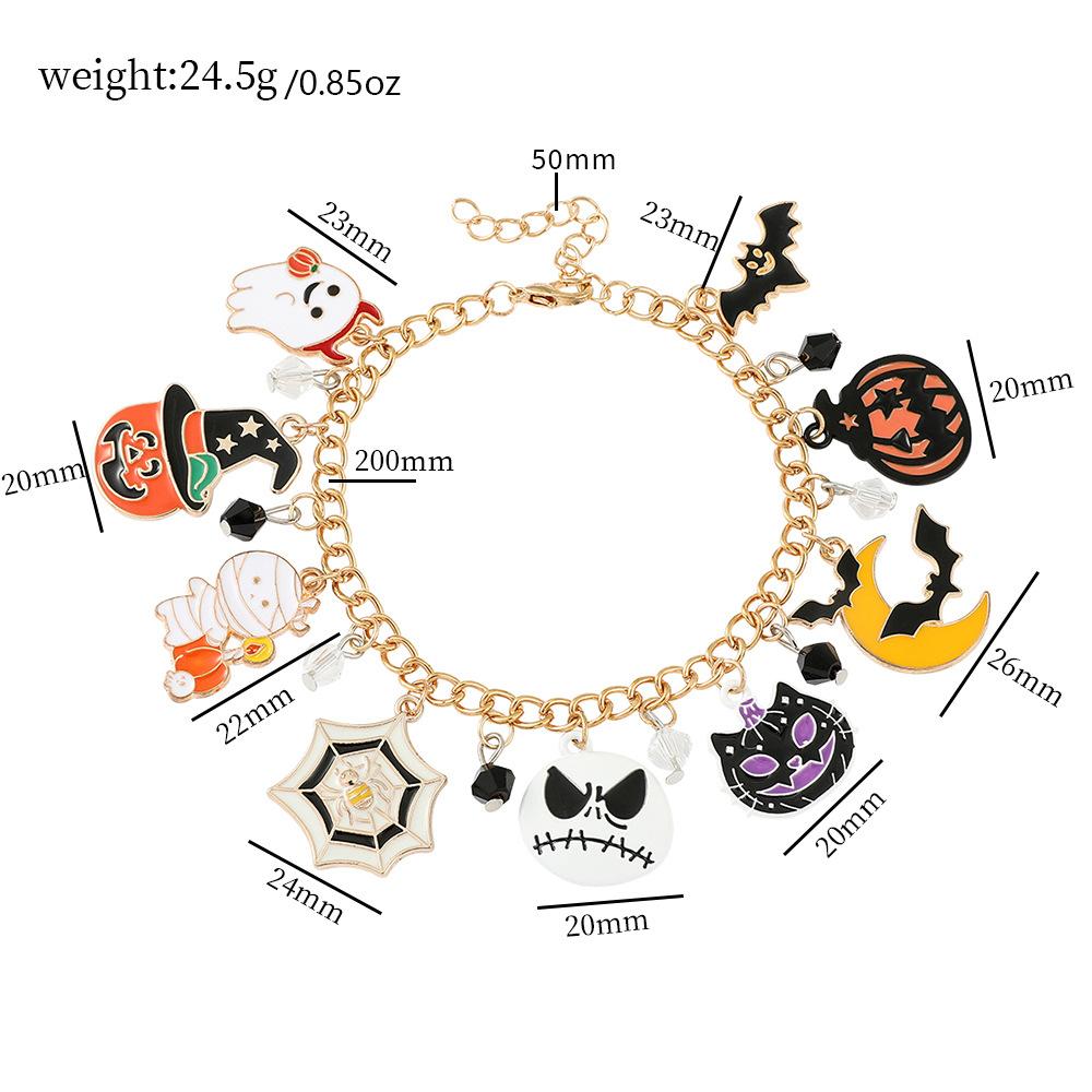 Halloween Anime Cartoon Theme Adjustable Superhero Character Bracelet Accessory