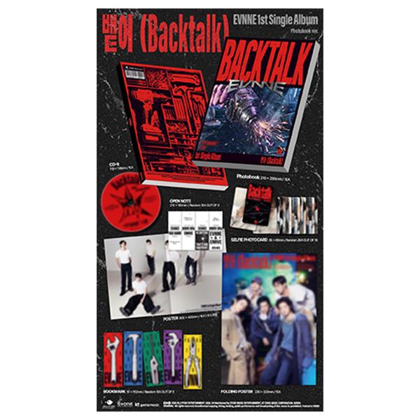 [Pre-order] EVNNE Single Album Vol.1 [Backtalk] Photobook Ver.