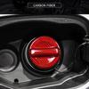 Mercedes-AMG G-Wagen Dry Carbon Fiber Fuel Tank Cap Sticker for Interior/Exterior Modification.