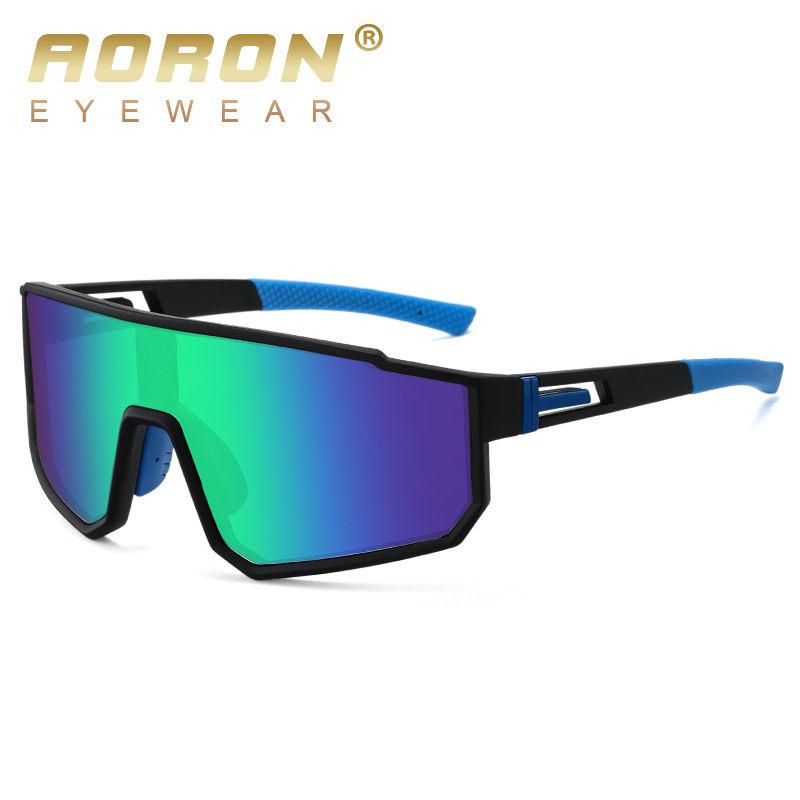 aoron PC Frame Photochromic Polarized Sunglasses Outdoor Fashion Sports Driving Fishing Cycling Glasses for Men WomenUV400 Anti Glare Skiing Goggles