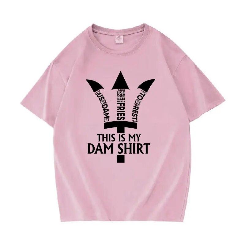 This Is My DAM Percy Jackson Graphic T Shirt Unisex Fashion O-Neck Clothing T-shirts Unisex Casual 100% Cotton Oversized T-shirt