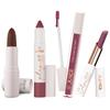 Juice Long Lasting, 4pc Lipstick Combo Set For Women(Browned-M17 Bullet Lipstick, Stay-On Spice-MCR05 Play Up Lip Crayon, Lovely Lilac-M17 Liquid L