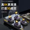 1pcs HDMI 2.1 Magnetic Male To Female Adapter 8K 60Hz, Bidirectional HDTV Video Converter 90 Degree Angle for TV Monitor Laptop Gaming