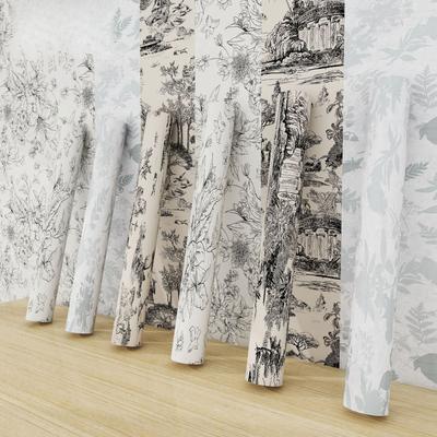 Papel pintado autoadhesivo de PVC impermeable Fondo de pared de dormitorio Adhesivo de renovación de muebles