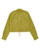DELICCENT Ribbon Crop Shirt [Olive Green]