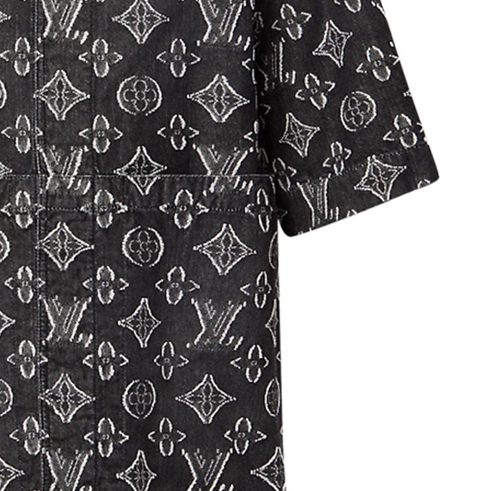 Louis Vuitton Shirt Men's Black 1ABYOM