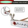 Copper Tube Expander 45 Degree Flaring Tool Kit of Copper Tube Expander Used for Reaming Copper Tubes and Other Pipes